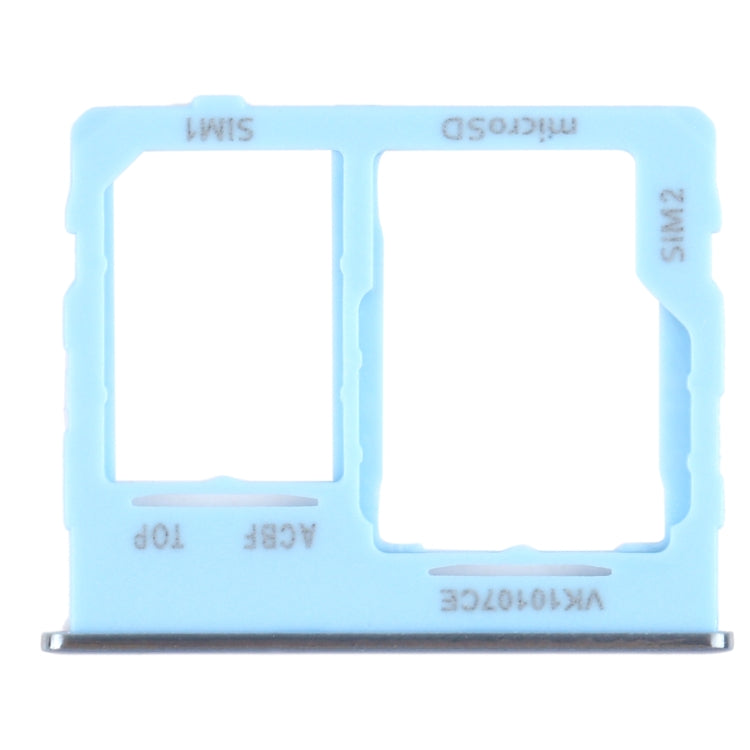 Support de Carte SIM Plateau de Carte SIM / Plateau de Carte Micro SD pour Samsung Galaxy A32 5G SM-A326B (Bleu)