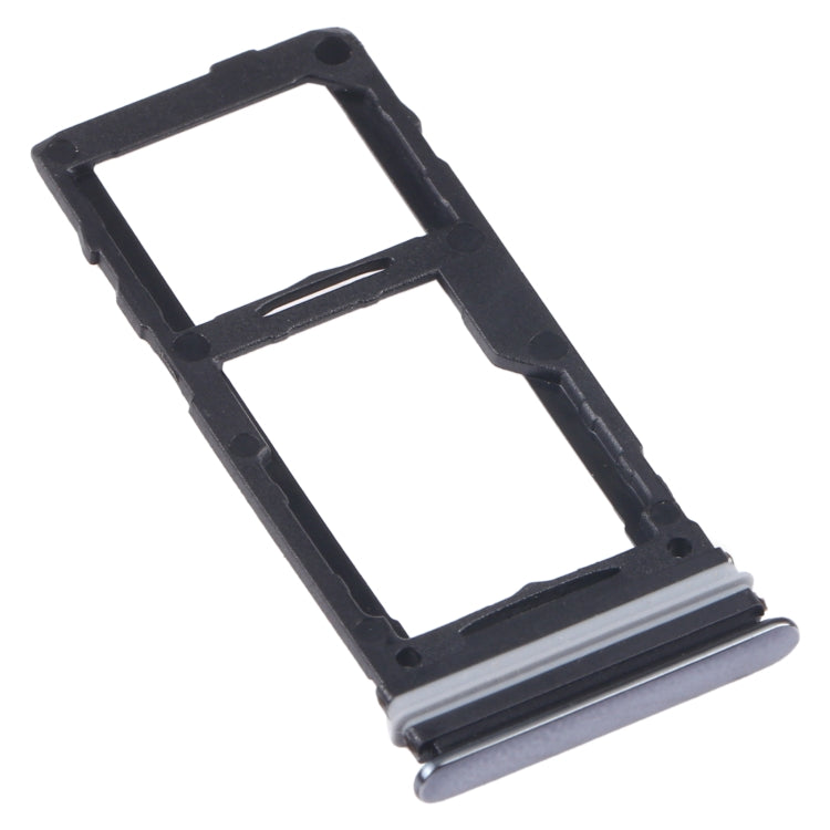 Tarjeta SIM Tray + Tarjeta SIM Tray / Micro SD Tarjeta Bandeja para Samsung Galaxy A52 SM-A525 (Negro)