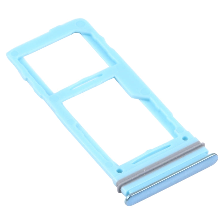 Tarjeta SIM Tray + Tarjeta SIM Tray / Micro SD Tarjeta Bandeja para Samsung Galaxy A52 SM-A525 (Azul)