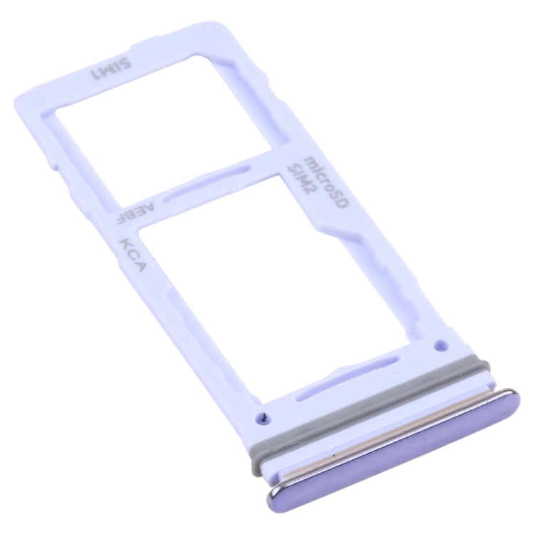 SIM Card Holder SIM Card Tray / Micro SD Card Tray for Samsung Galaxy A52 SM-A525 (Purple)