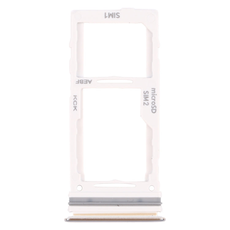 SIM Card Holder SIM Card Tray / Micro SD Card Tray for Samsung Galaxy A52 SM-A525 (Silver)
