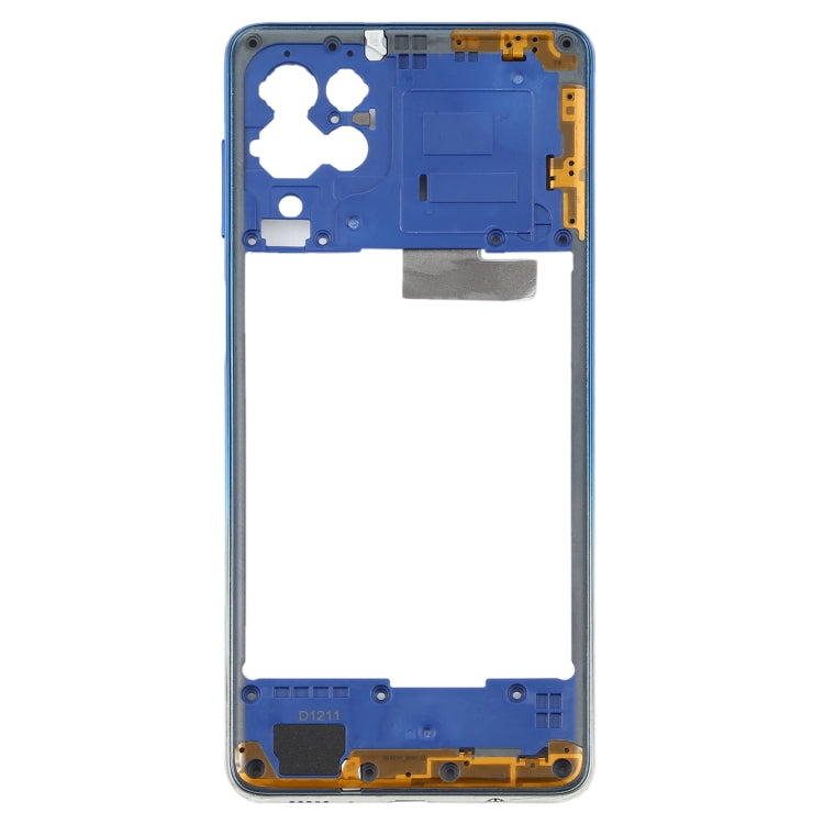 Plaque de cadre intermédiaire pour Samsung Galaxy F62 SM-E625F (Bleu)