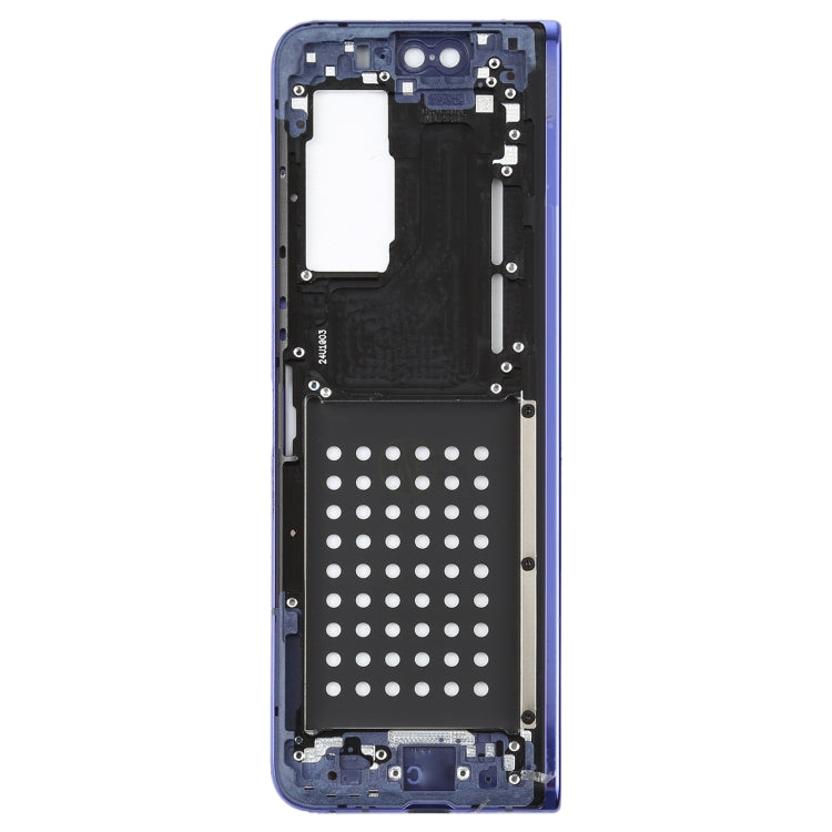 Placa de Marco Medio para Samsung Galaxy Doble SM-F900 (Azul)