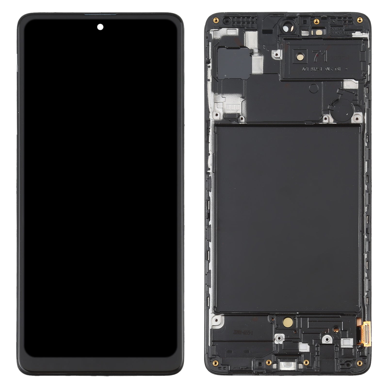 Pantalla LCD + Tactil + Marco (Oled) Samsung Galaxy A71 A715 (6.39) Negro