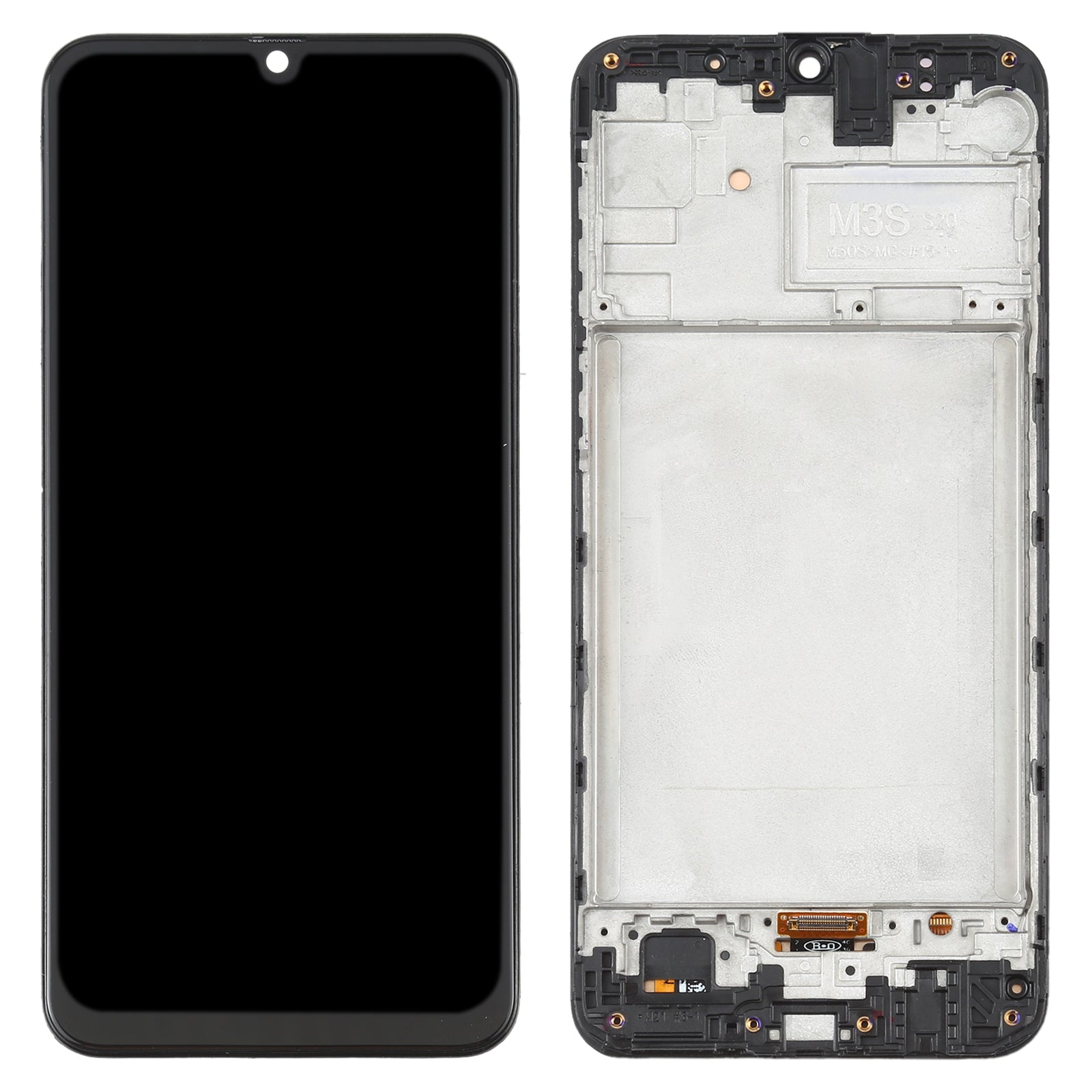 Pantalla Completa LCD + Tactil + Marco (Oled) Samsung Galaxy M21 M215 Negro