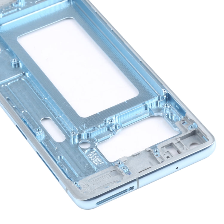 Placa de Marco Medio para Samsung Galaxy S10 (Azul)