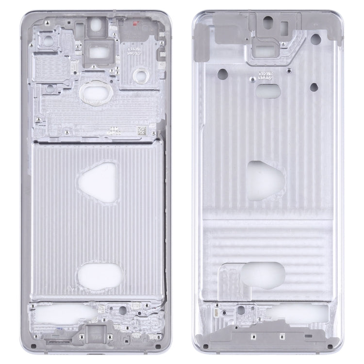 Placa de Marco Medio para Samsung Galaxy A82 (Plata)