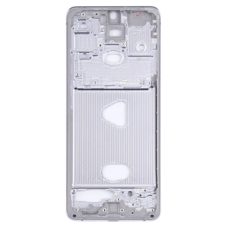 Placa de Marco Medio para Samsung Galaxy A82 (Plata)