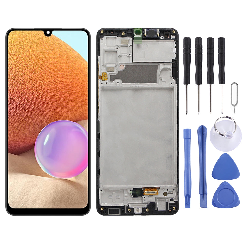 Ecran complet LCD + Tactile + Châssis Samsung Galaxy A32 A325 (Version 4G)