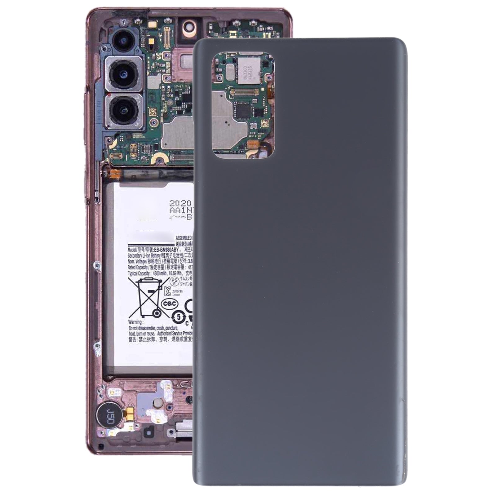 Tapa Bateria Back Cover Samsung Galaxy Note 20 5G Negro