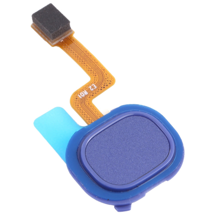 Câble flexible du capteur d'empreintes digitales pour Samsung Galaxy A21S SM-A217 (Bleu)