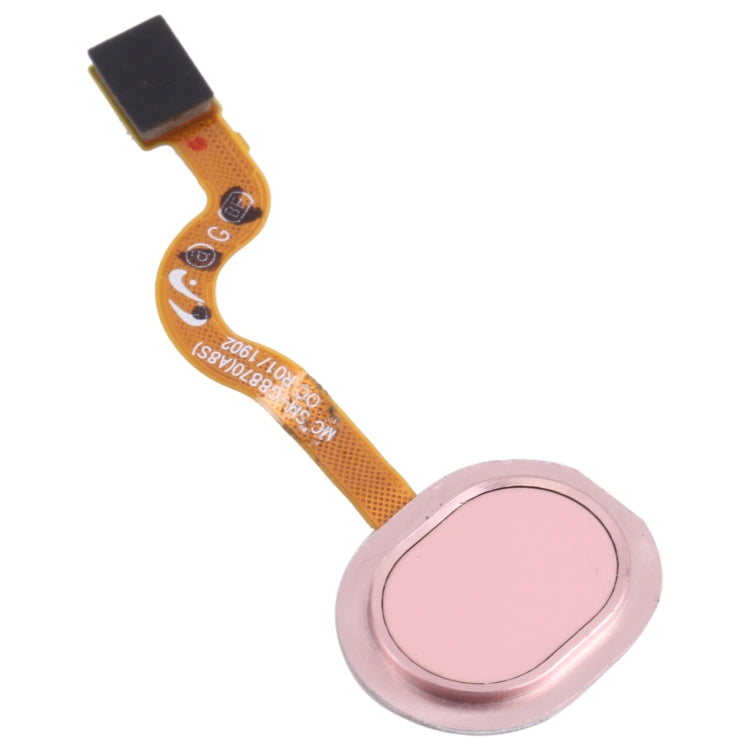 Cable Flex del Sensor de Huellas Dactilares para Samsung Galaxy A8S SM-G887 (Rosa)