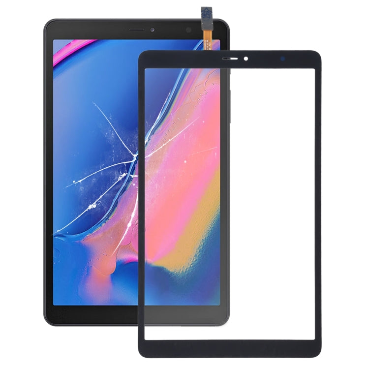 Écran tactile avec adhésif effaçable optiquement OCA pour Samsung Galaxy Tab A 8.0 S PEN (2019) SM-P205 (Noir)