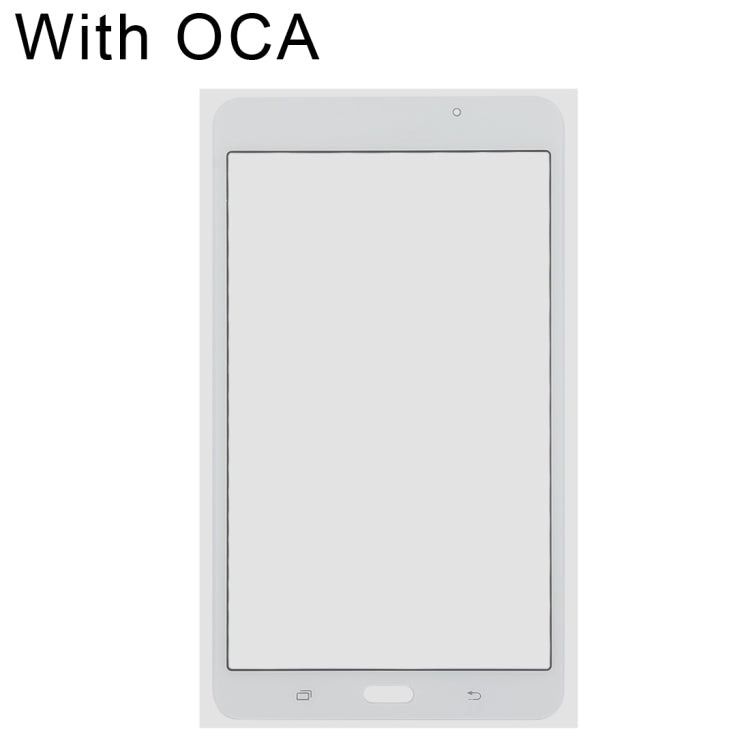 Cristal Exterior de Pantalla con OCA Adhesivo para Samsung Galaxy Tab A 7.0 (2016) / T280 (Blanco)