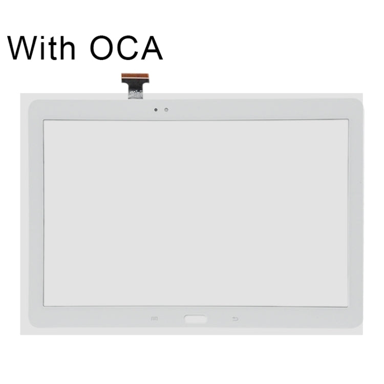 Écran tactile avec adhésif OCA pour Samsung Galaxy Tab Pro 10.1 / SM-T520 (Blanc)