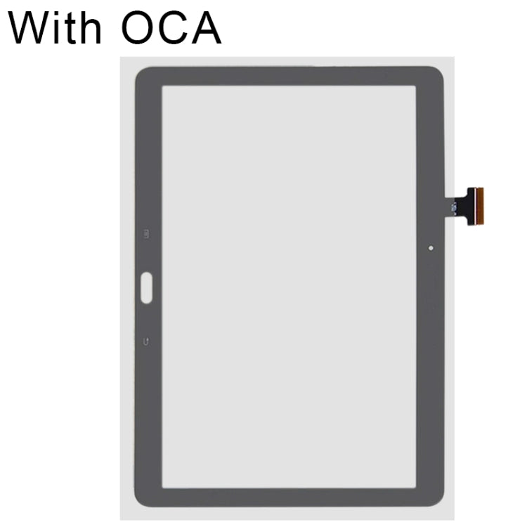 Panel Táctil Original con OCA Borrar ópticamente Adhesivo para Samsung Galaxy Note 10.1 (Edición 2014) / P600 / P601 / P605 (Negro)