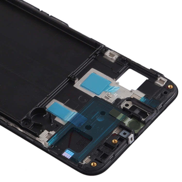 Placa de Marco LCD de Carcasa Frontal para Samsung Galaxy A30 SM-A305F / DS (Negro)