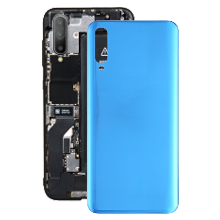 Cache Batterie Arrière pour Samsung Galaxy A50 SM-A505F / DS (Bleu)