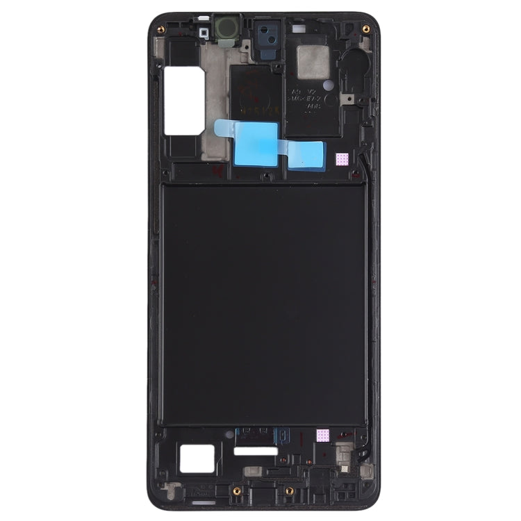 Plaque de cadre LCD du boîtier avant pour Samsung Galaxy A9 (2018) (Noir)