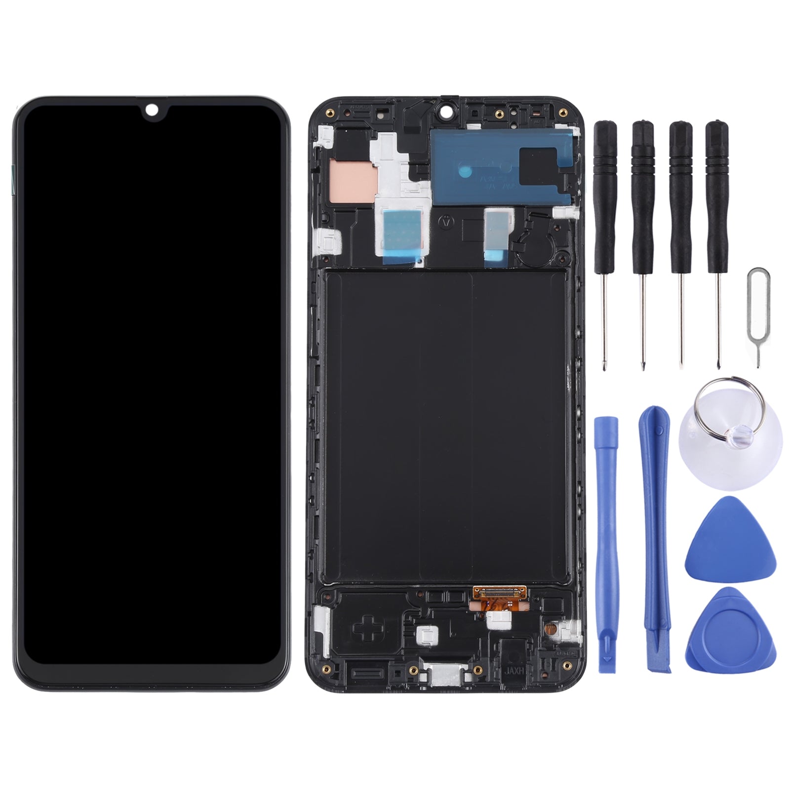 Pantalla Completa LCD + Tactil + Marco Samsung Galaxy A30 A305 Negro
