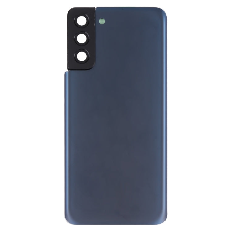 Battery Back Cover with Camera Lens Cover for Samsung Galaxy S21+ 5G (Blue)