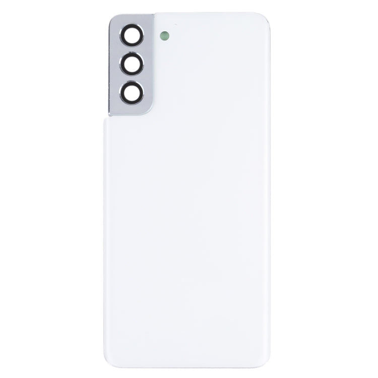 Battery Back Cover with Camera Lens Cover for Samsung Galaxy S21+ 5G (White)