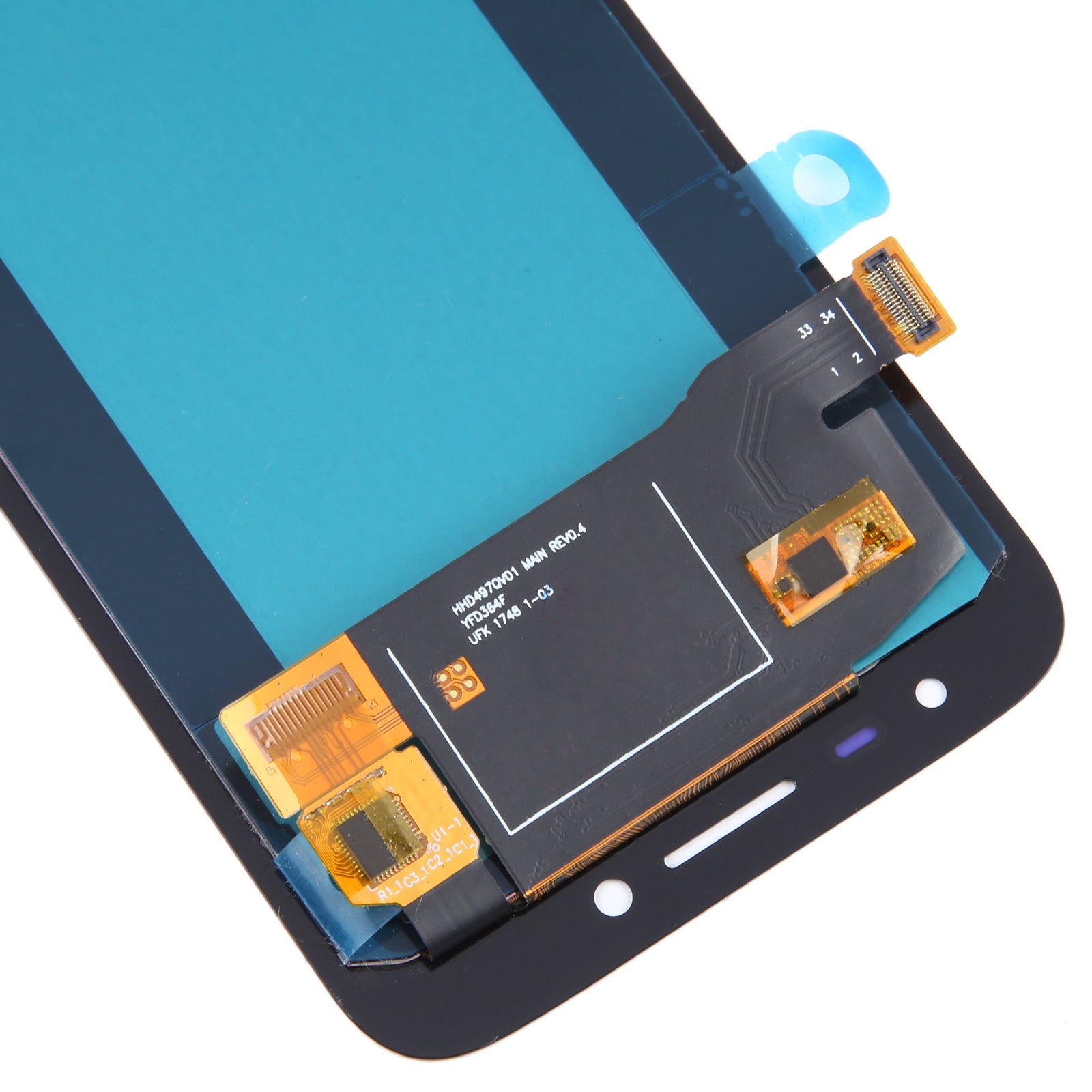 Écran complet OLED + numériseur tactile Samsung Galaxy J2 Pro 2018 J250 bleu