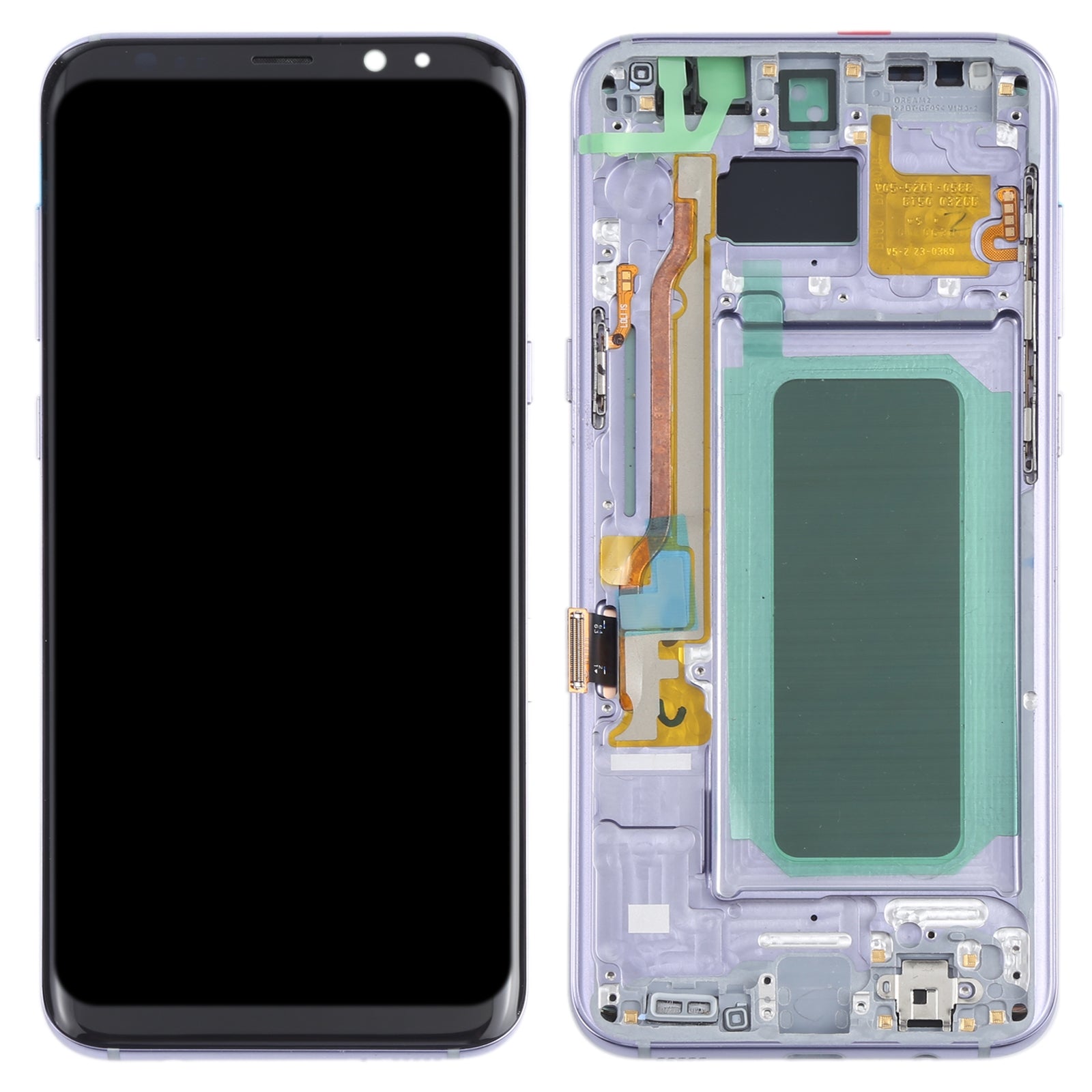 Pantalla Completa LCD + Tactil + Marco Oled Samsung Galaxy S8 + G955 Morado