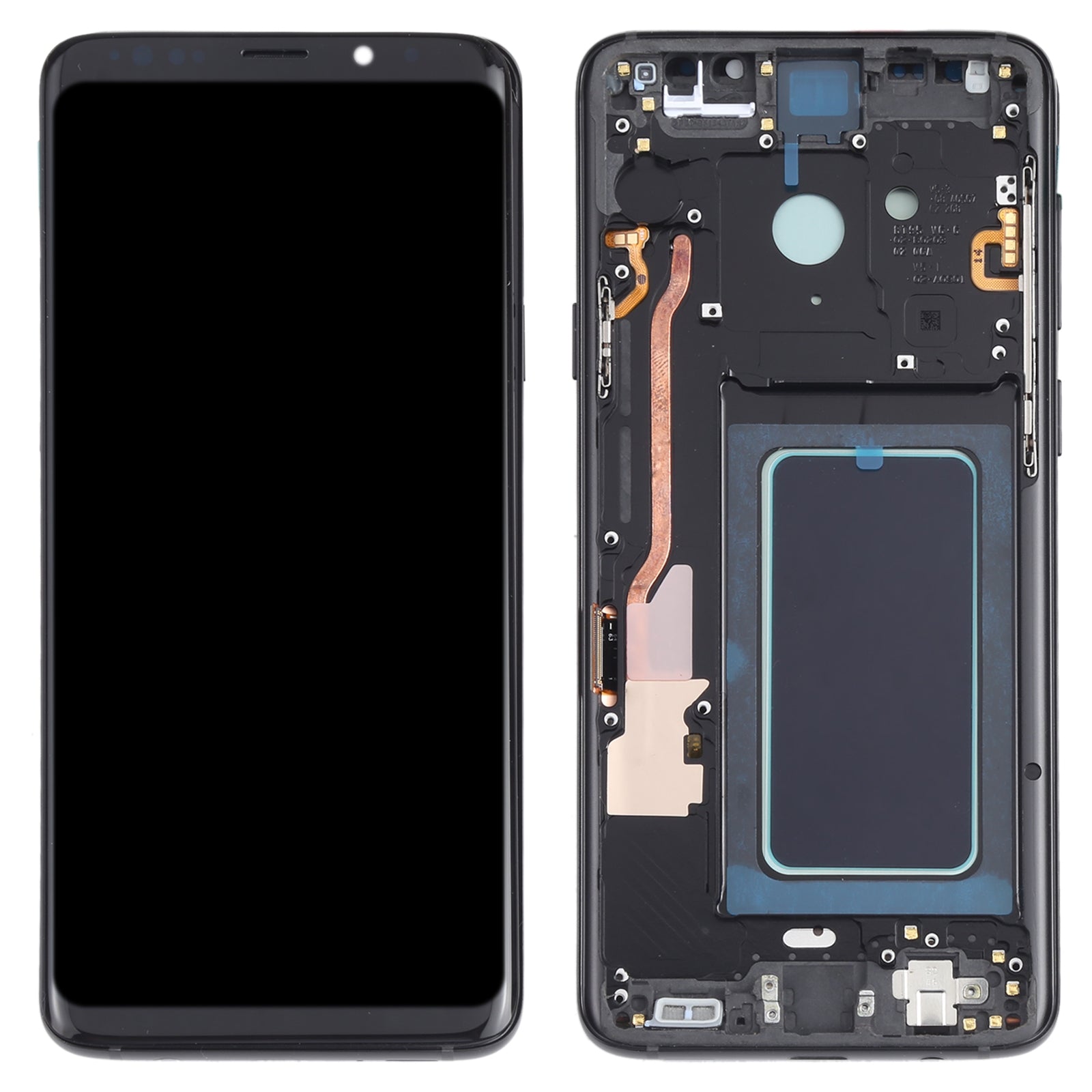 Pantalla Completa LCD + Tactil + Marco Oled Samsung Galaxy S9 + G965 Negro