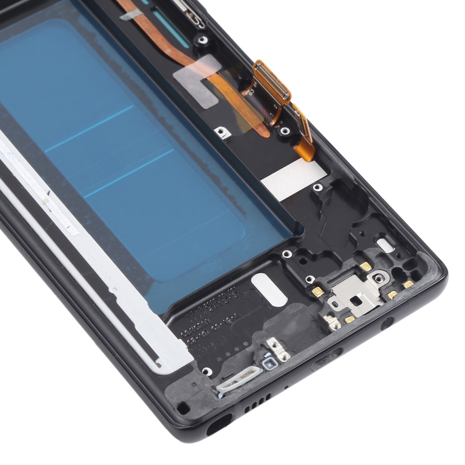 Ecran Complet LCD + Tactile + Châssis Oled Samsung Galaxy Note 8 N950 Noir