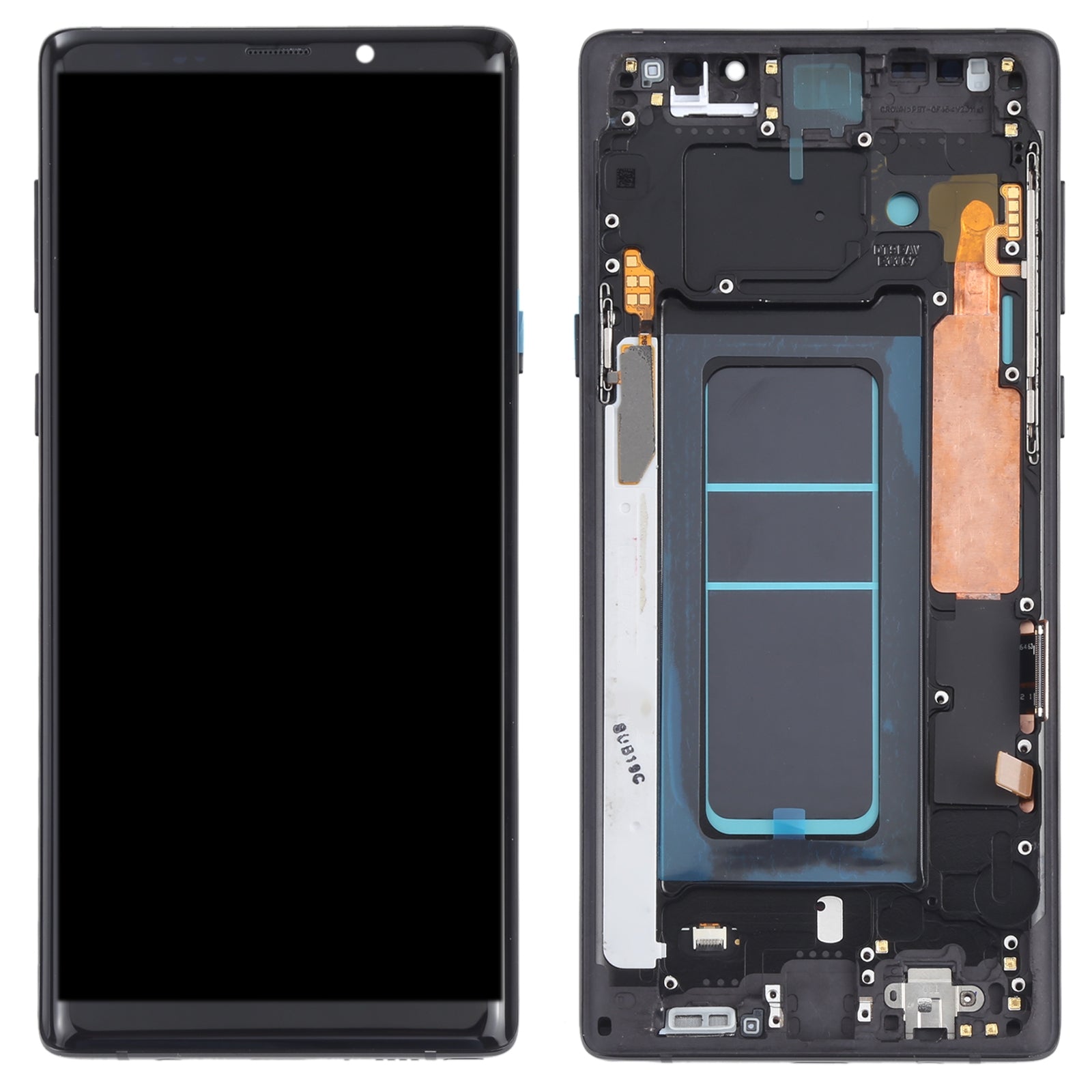 Pantalla Completa LCD + Tactil + Marco Oled Samsung Galaxy Note 9 N960 Negro