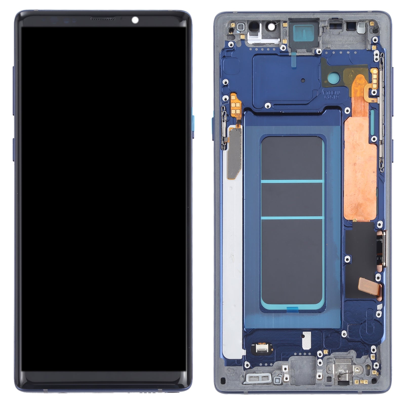 Full Screen LCD + Touch + Frame Oled Samsung Galaxy Note 9 N960 Blue