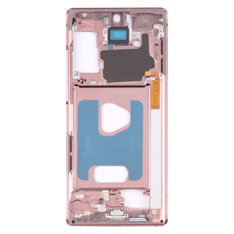 Plaque de cadre intermédiaire pour Samsung Galaxy Note 20 SM-N980 (Rose)
