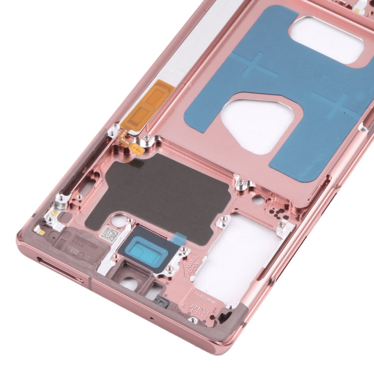 Plaque de cadre intermédiaire pour Samsung Galaxy Note 20 SM-N980 (Rose)
