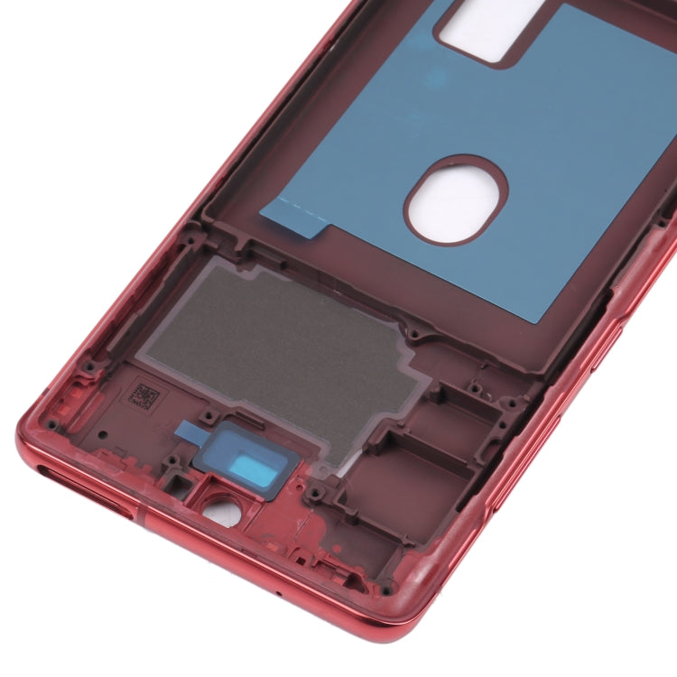 Placa de Marco Medio para Samsung Galaxy S20 Fe 5G SM-G781B (Rojo)