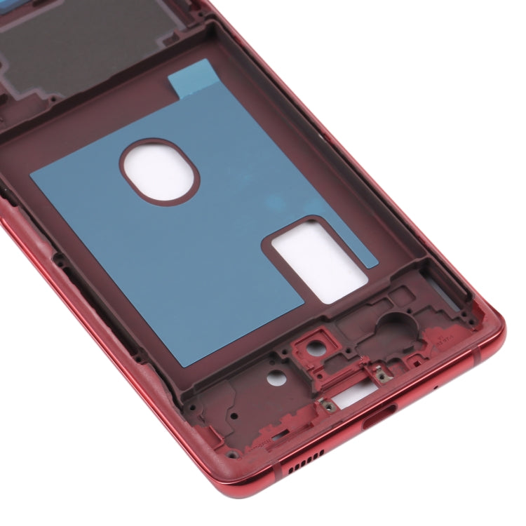 Placa de Marco Medio para Samsung Galaxy S20 Fe 5G SM-G781B (Rojo)