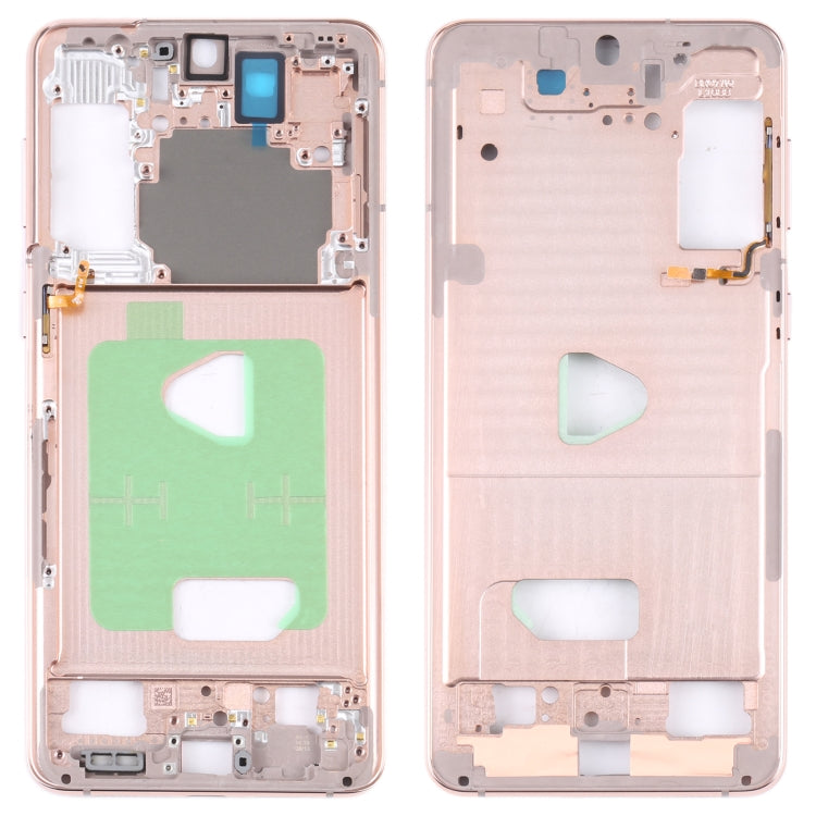 Plaque de cadre intermédiaire pour Samsung Galaxy S21+ 5G SM-G996B (Rose)