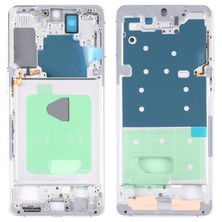 Placa de Marco Medio para Samsung Galaxy S21+ 5G SM-G996B (plata)