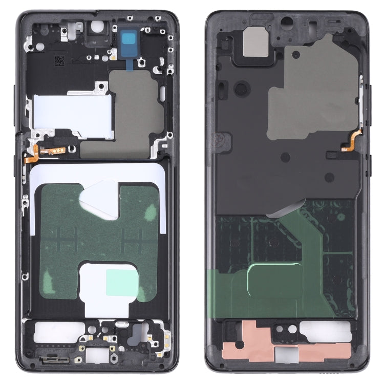 Placa de Marco Medio para Samsung Galaxy S21 Ultra 5G SM-G998B (Negro)
