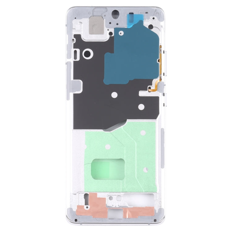 Placa de Marco Medio para Samsung Galaxy S21 Ultra 5G SM-G998B (plata)