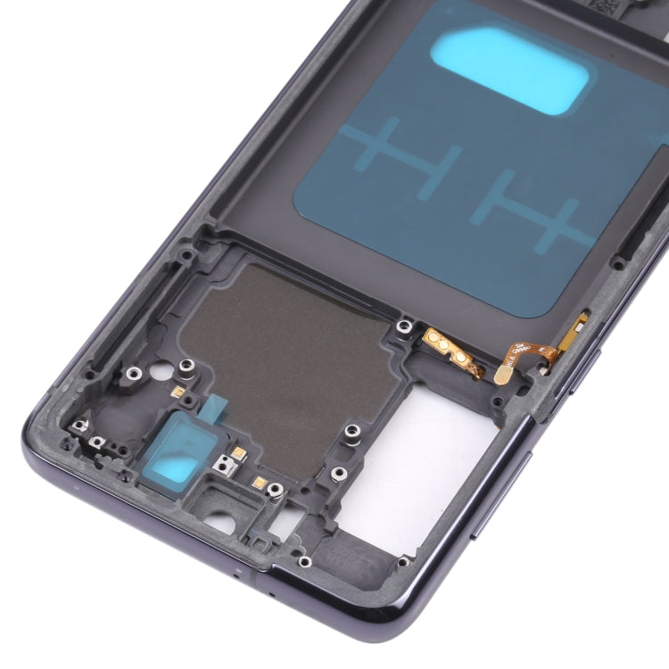 Plaque de cadre intermédiaire pour Samsung Galaxy S21 5G SM-G991B (Noir)