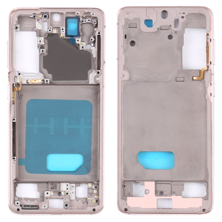 Plaque de cadre intermédiaire pour Samsung Galaxy S21 5G SM-G991B (Or)
