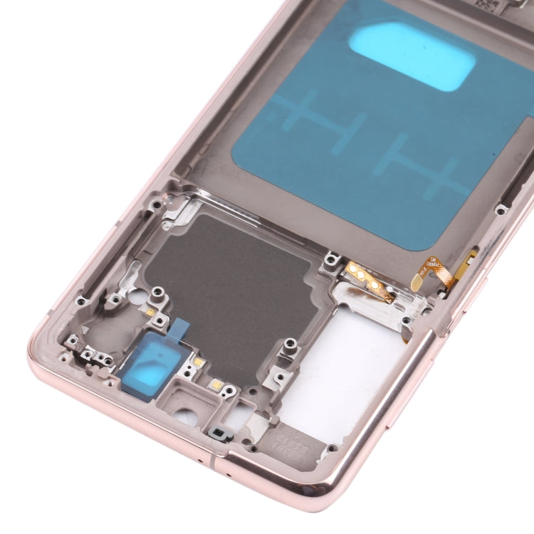 Plaque de cadre intermédiaire pour Samsung Galaxy S21 5G SM-G991B (Or)