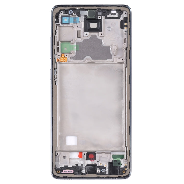 Plaque de cadre intermédiaire pour Samsung Galaxy A72 5G SM-A726B (Noir)
