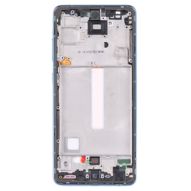 Plaque de cadre intermédiaire pour Samsung Galaxy A72 5G SM-A726B (Bleu)