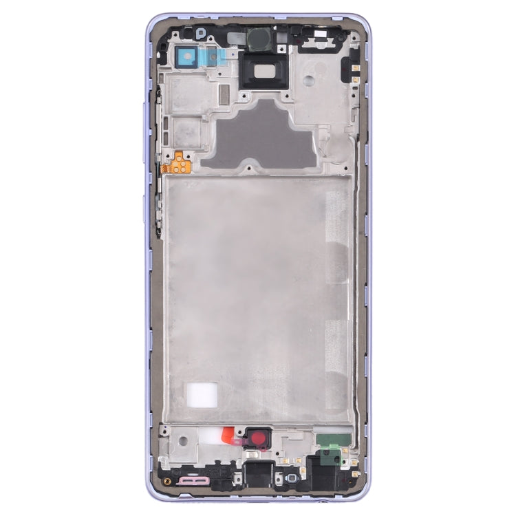Plaque de cadre intermédiaire pour Samsung Galaxy A72 5G SM-A726B (Violet)