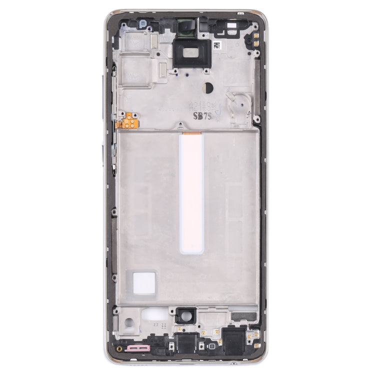 Plaque de cadre intermédiaire pour Samsung Galaxy A72 5G SM-A726B (Argent)