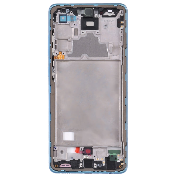 Plaque de cadre intermédiaire pour Samsung Galaxy A52 5G SM-A526B (Bleu)