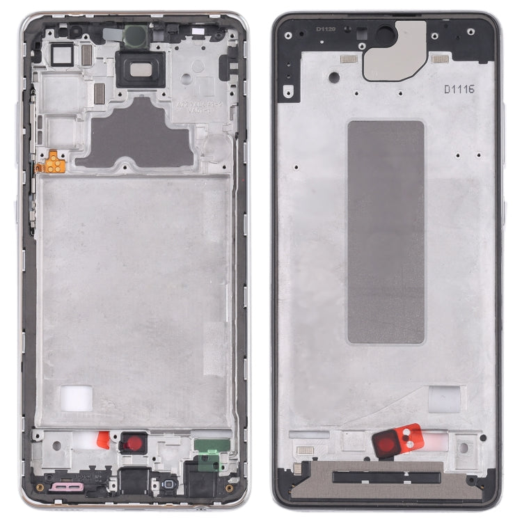 Plaque de cadre intermédiaire pour Samsung Galaxy A52 5G SM-A526B (Argent)