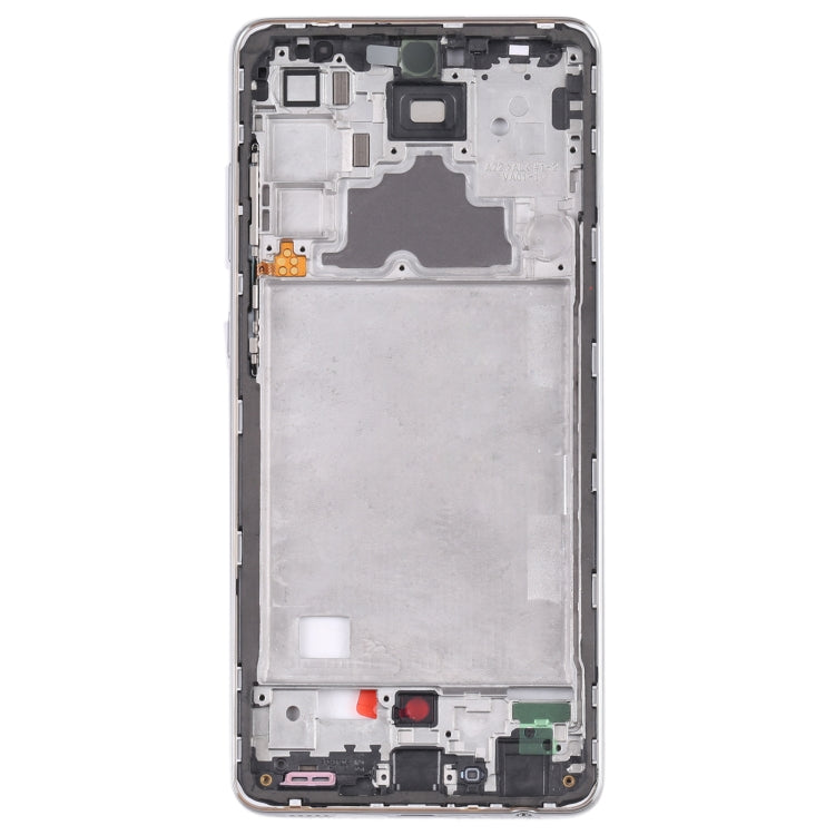 Placa de Marco Medio para Samsung Galaxy A52 5G SM-A526B (plata)